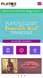 Mobile Screenshot of platosclosetknoxville.com